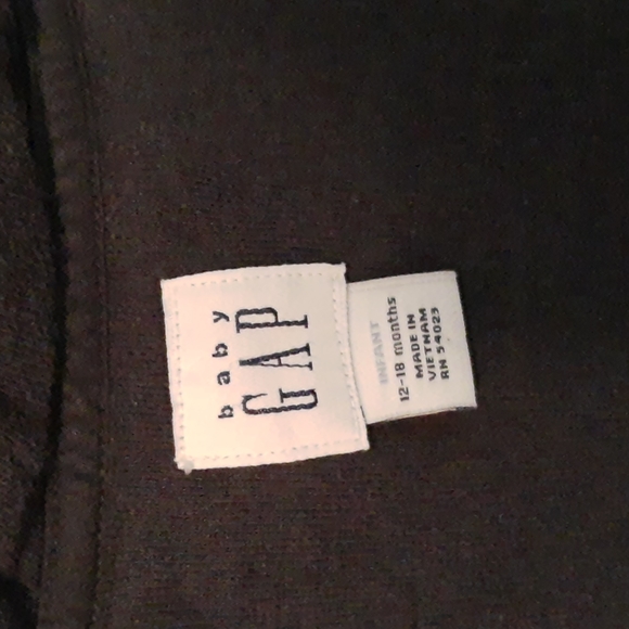 Baby Gap Quarter Zip Pullover Hoodie Sweatshirt Baby Boy 18-24… - Picture 11 of 13